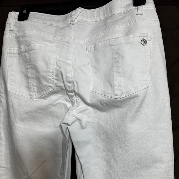New Democracy Plus 29'' Distressed Jeans size 10 White - Picture 8 of 9